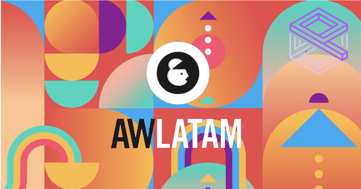 AW LATAM: Bauhaus-Style Branding and Event Artwork